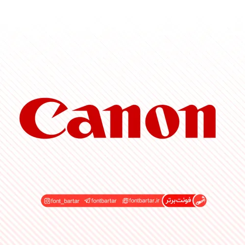 فونت انگلیسی canon 1 فونت انگلیسی canon