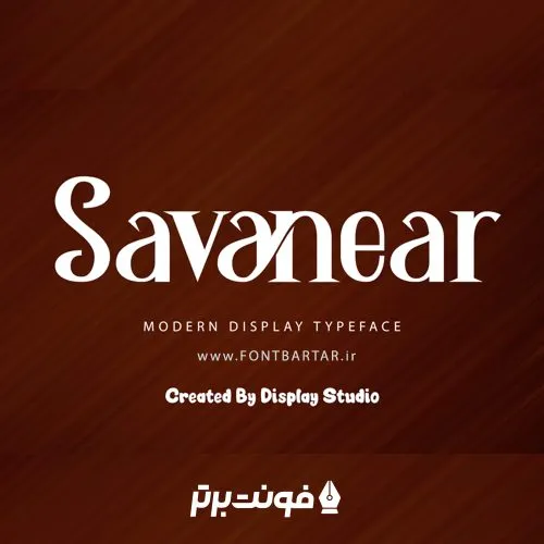 فونت انگلیسی Savanear 6 فونت انگلیسی Savanear