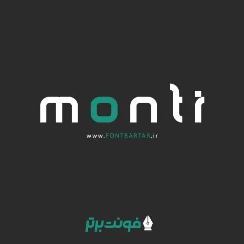 فونت انگلیسی Monti 7 فونت انگلیسی Monti