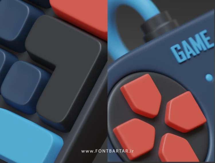 3d gaming icon