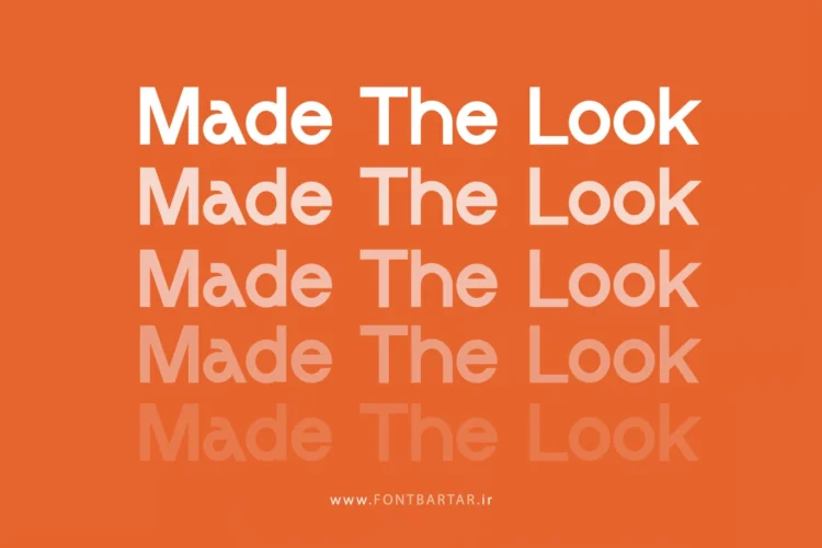 فونت پریمیوم - Gendy Font
