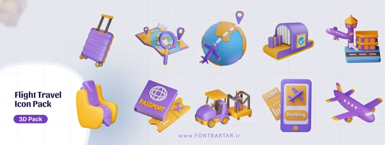 Download travel icon