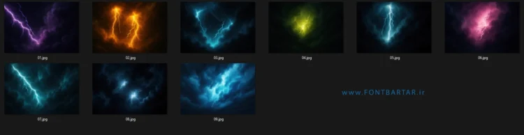 دانلود پسزمینه طوفان آبی 2 بکگراند طوفانی