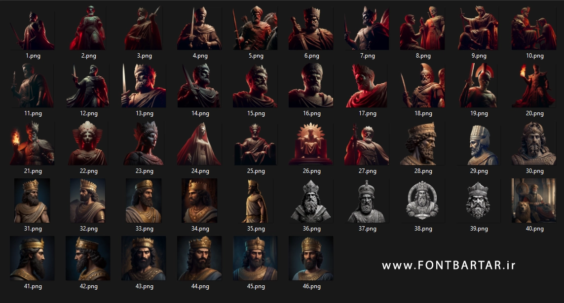 دانلود مجسمههای پارسی 2 دانلود مجسمه پارسی