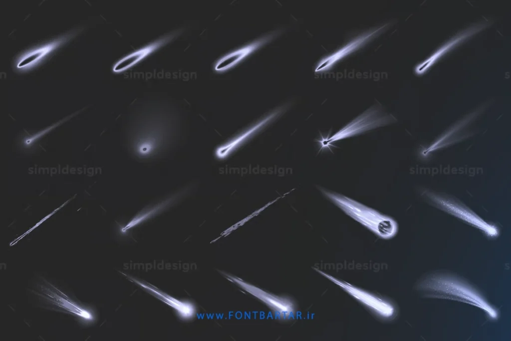 براش ستاره فتوشاپ 2 براش برای طراحی فتوشاپ